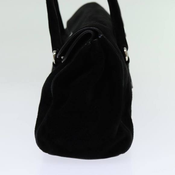 PRADA Shoulder Bag Suede Black Auth bs13416 - Picture 3 of 16